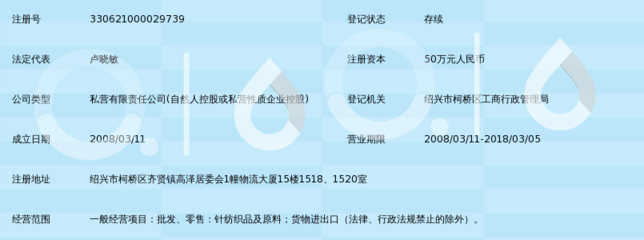 绍兴柯桥荣晔纺织品